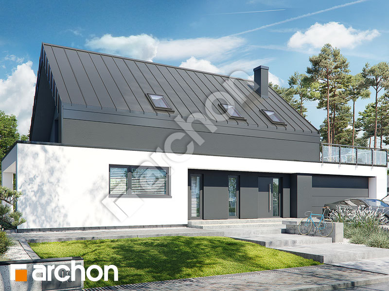gotowy projekt Dom w dipladeniach 4 (G2E) widok 1
