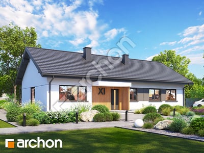 gotowy projekt Dom w kostrzewach 17 (E) 