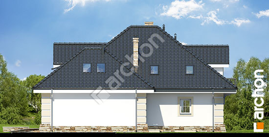 Elewacja boczna projekt dom w dabrowkach g2p ver 2 40baffa624da51706d8e7d7c98c4e99c  265