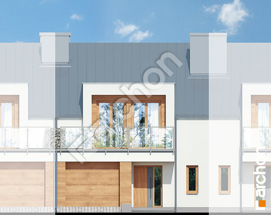 Elewacja frontowa projekt dom w klematisach 22 s ver 2 aa71effb6cf12687939f0fd61a78c116  264