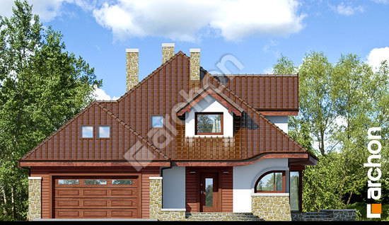 Elewacja frontowa projekt dom w zefirantach g2 ver 2 601b81b8b5890a44aed14a25fe7f7aa0  264
