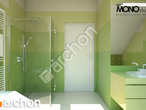 gotowy projekt Dom w zefirantach (G2) Wizualizacja łazienki (wizualizacja 1 widok 4)