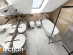 gotowy projekt Dom w zdrojówkach 4 Wizualizacja łazienki (wizualizacja 3 widok 4)