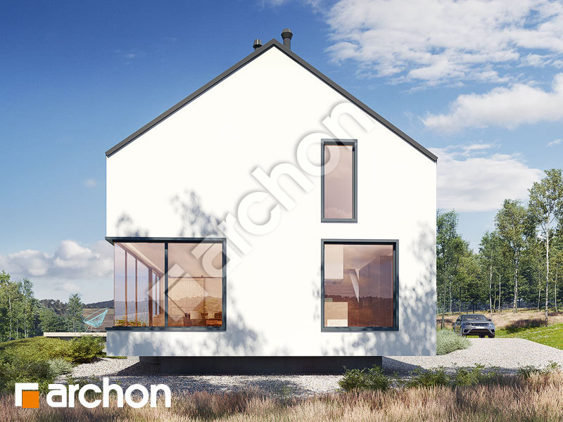 gotowy projekt Dom w callunach (G2) widok 2