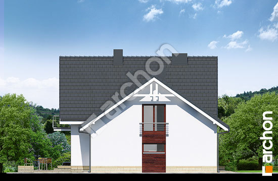 Elewacja boczna projekt dom w tamaryszkach 2 nt 464722e1873c257940f667dc2b9ffc9b  265