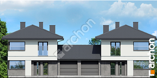 Elewacja frontowa projekt willa julia 19 gr2 7b7d4aeb1a4648a81fa5b0147d5deacf  264
