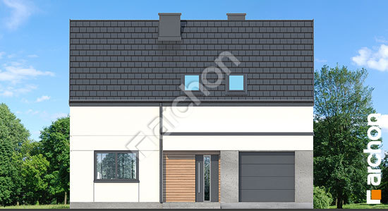 Elewacja frontowa projekt dom w lucernie 16 g b5b4c7341a4274b0db0aac1ec07aa729  264