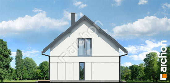 Elewacja boczna projekt dom w szyszkowcach 6 e 01382c50f3a126ee125c9f7c59597d7c  265