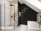 gotowy projekt Dom w idaredach 3 (T) Wizualizacja łazienki (wizualizacja 3 widok 4)