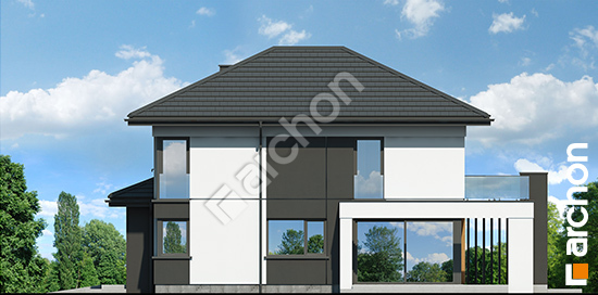 Elewacja boczna projekt willa karolina 3 g2e b602b758ea1d76daca3de71ab748f3ef  265