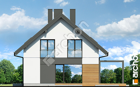 Elewacja boczna projekt dom w malinowkach 46 a 4f9972d3260771c52c14ad8e2f347525  265