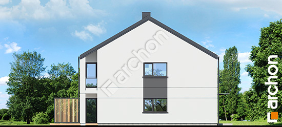 Elewacja boczna projekt dom w bratkach 26 r2be ad31762259228aab0a5be7e606a9cf02  266