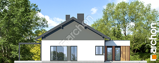 Elewacja boczna projekt dom we frizeach g2e db4a6ef4be447f1be945c748459d66e7  266