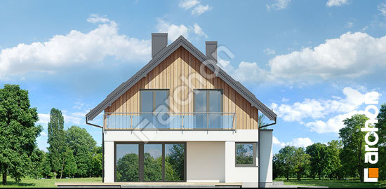 Elewacja boczna projekt dom w kartamusach b652722b1b73e6fb009b8d1926f7f596  266