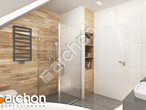 gotowy projekt Dom w kartamusach Wizualizacja łazienki (wizualizacja 3 widok 2)