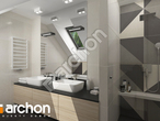 gotowy projekt Dom w miodownikach (G2) Wizualizacja łazienki (wizualizacja 3 widok 1)