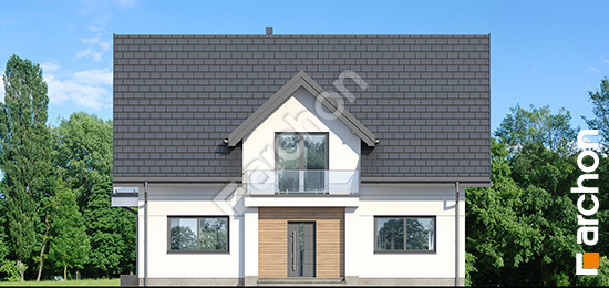 Elewacja frontowa projekt dom w lucernie 14 e oze dd9a795fa551acd6c320f8a0a3f65aa9  264