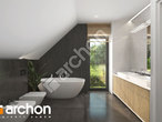 gotowy projekt Dom w lucernie 14 (E) OZE Wizualizacja łazienki (wizualizacja 3 widok 2)