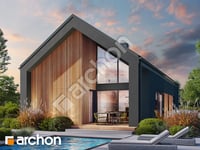 gotowy projekt Dom w kosaćcach 33 (AE) widok 1