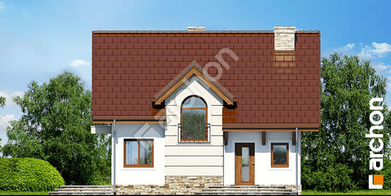 Elewacja frontowa projekt dom w lukrecji 5 t fd63f551ca0175209e54c7c512fb4d24  264
