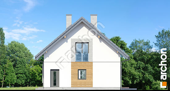 Elewacja boczna projekt dom w szmaragdach 2 3ea9441a884e3aae1eef356753d2e490  265