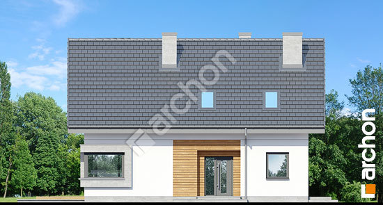 Elewacja frontowa projekt dom w szmaragdach 2 4bc39d43438b6f0cf933e88f8455e4c2  264