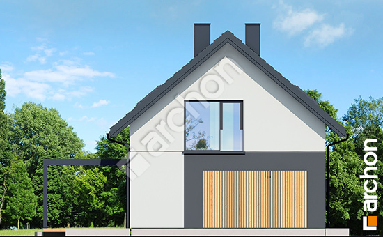 Elewacja boczna projekt dom w malinowkach 57 e a2b20755810019864666c776b1f9aa99  266