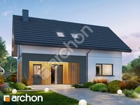 gotowy projekt Dom w malinówkach 57 (E) widok 1