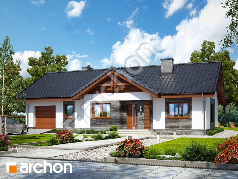 Projekt Domu Dom W Leszczynowcach G Archon