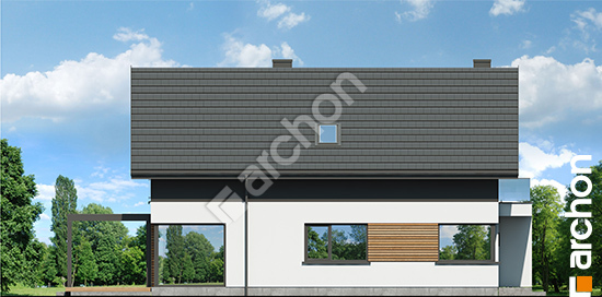 Elewacja boczna projekt dom w moringach 3 e 0c28abd2ad9348bcad7e06bdfe3b0883  266