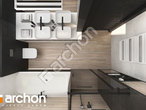 gotowy projekt Dom w szkarłatkach 3 (E) OZE Wizualizacja łazienki (wizualizacja 3 widok 4)