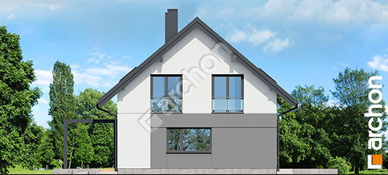 Elewacja boczna projekt dom w malinowkach 56 ge oze b0604fb5d3ef56b93ccbd132a5f47921  266