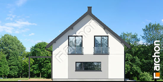 Elewacja boczna projekt dom w lucernie 17 ge oze fbc9cfd7a7eafe1d2aad242107942401  266