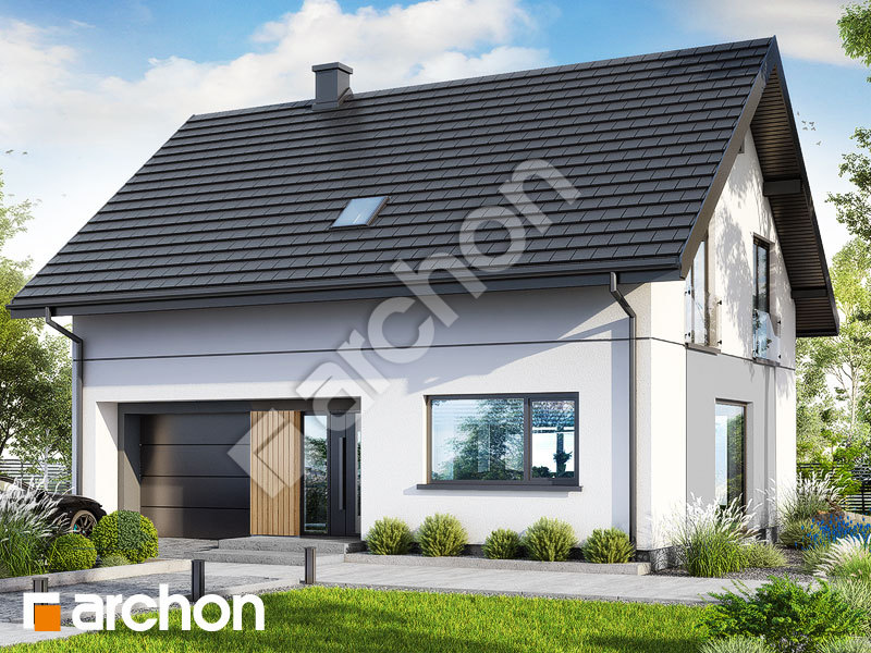 gotowy projekt Dom w lucernie 17 (GE) OZE widok 1