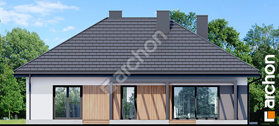 Elewacja ogrodowa projekt dom w bodziszkach 3 5d07203803570841462fb48619772052  267