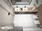 gotowy projekt Dom w balsamowcach 2 (G2) Wizualizacja łazienki (wizualizacja 3 widok 4)