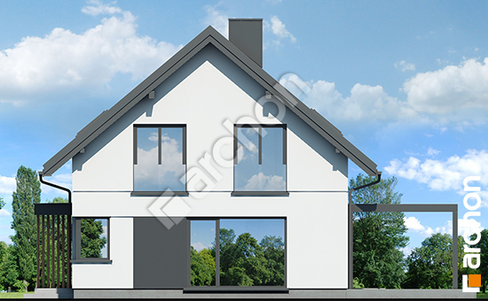 Elewacja boczna projekt dom w beniaminkach e f03a0c1773b7939f6a1415acbd11235c  265