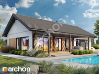 gotowy projekt Dom w kosaćcach 64 widok 1