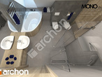 gotowy projekt Dom w miodokwiatach 2 (G2) Wizualizacja łazienki (wizualizacja 1 widok 5)