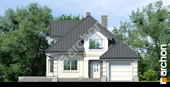 Elewacja frontowa projekt dom w rukoli 6 3f0323a9b39503f6816fc7d470a85e25  264