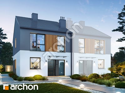 gotowy projekt Dom w tatarakach 2 (B) 