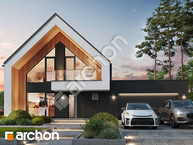 gotowy projekt Dom w jaskrzynach 3 (G2E) widok 1