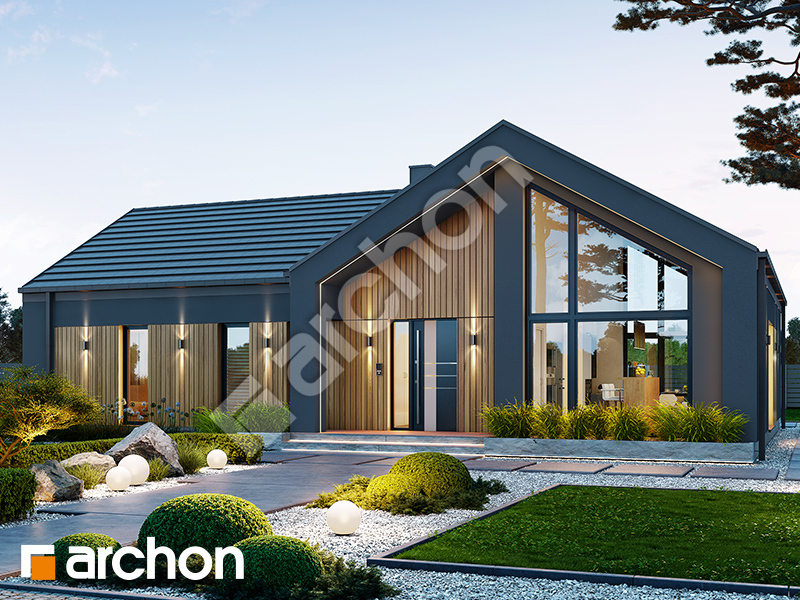 gotowy projekt Dom w malaxisach (E) 