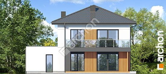 Elewacja ogrodowa projekt willa gracja ge e2188b583d576b62a918dfa554fb250d  267