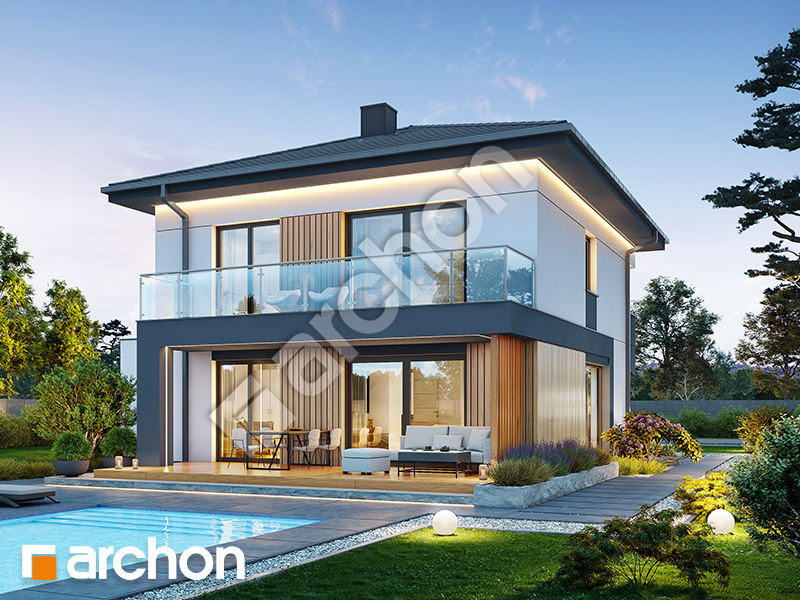 gotowy projekt Willa Gracja (GE) widok 2