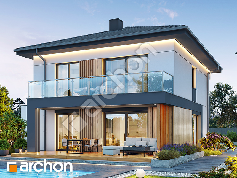 gotowy projekt Willa Gracja (GE) widok 2