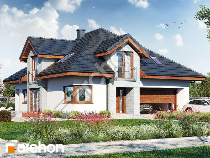 gotowy projekt Dom w hebe widok 2
