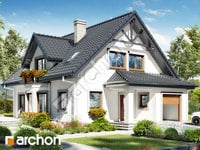 gotowy projekt Dom w świetliku widok 1