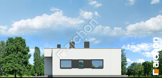 Elewacja boczna projekt dom w peperomiach a9ee0935401f2102b13422755c7bdbef  265