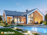 gotowy projekt Dom w kosaćcach 63 (G2) widok 1